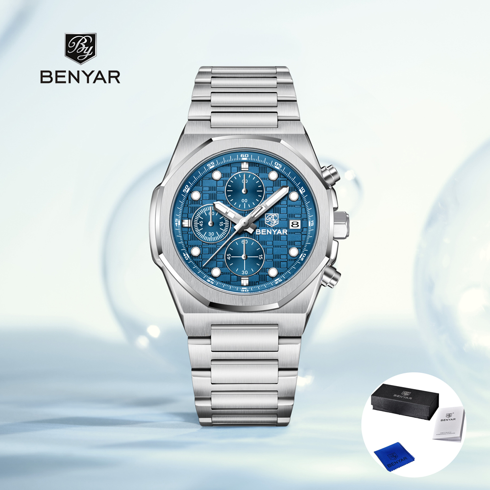 Luxury Watch Box - 2025 novos relógios masculinos benyar topo