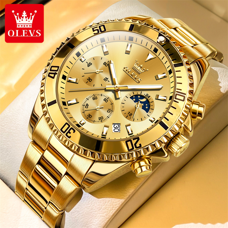 Zen Luxury Watch - Olevs relógio masculino marca superior de