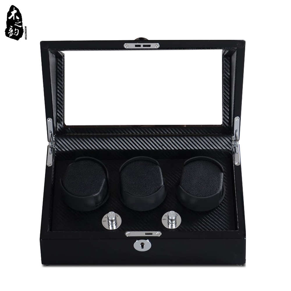 Zero Luxury Watch - Men's Wood Automatic Mechanical Watch Winder,