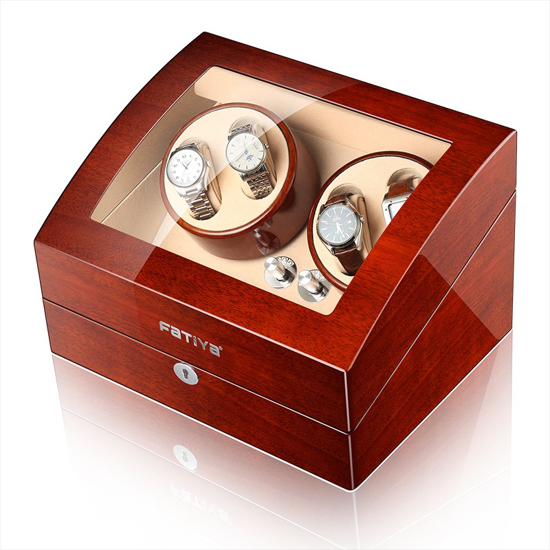 Zero Luxury Watch - Caixa de relógio mecânico automático, Madeira