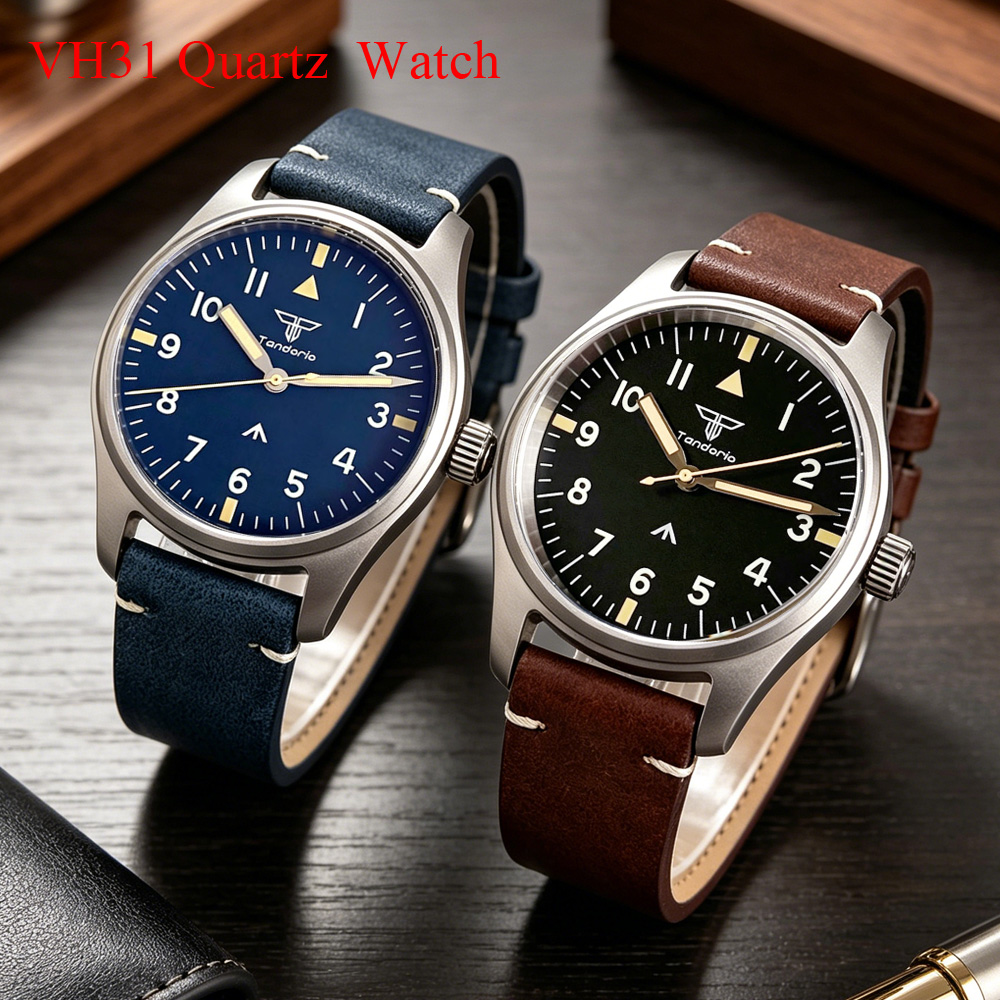 Titanium Sport Watch - Relógio Masculino Tandorio 39mm com Caixa