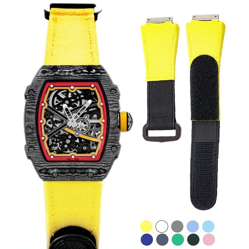 Luxury Watch Richard Mille - Pulseira de borracha fkm feita sob