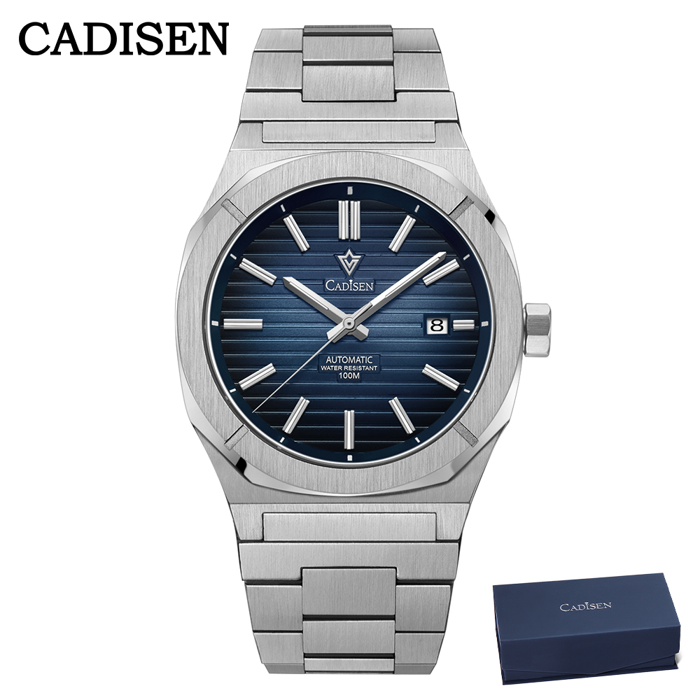 Luxury Watch Box - Cadisen 2026 mergulhador relógio safira miyota