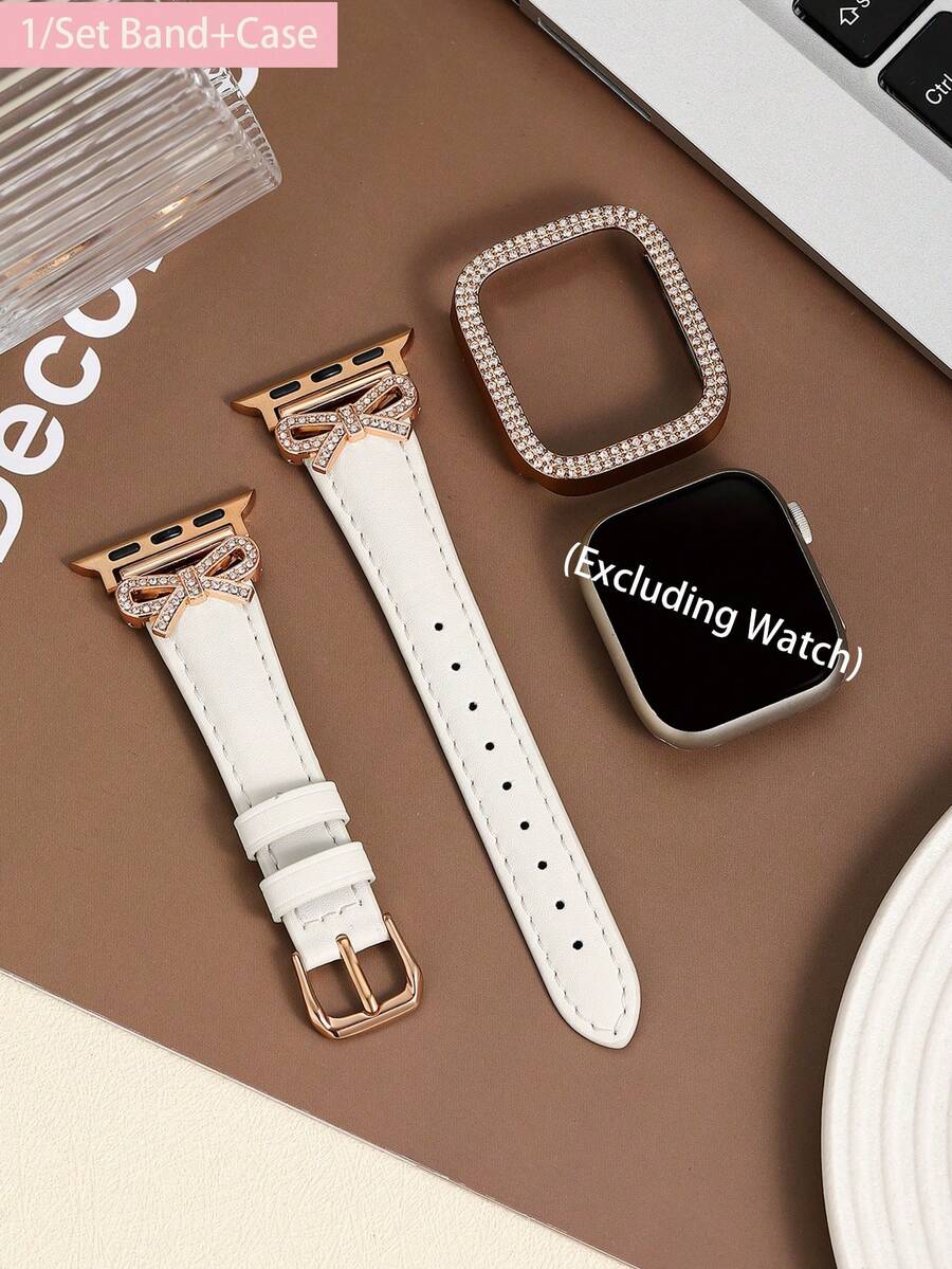 Luxury Watch Apple Bands - Conjunto de Pulseira de Relógio Luxuosa