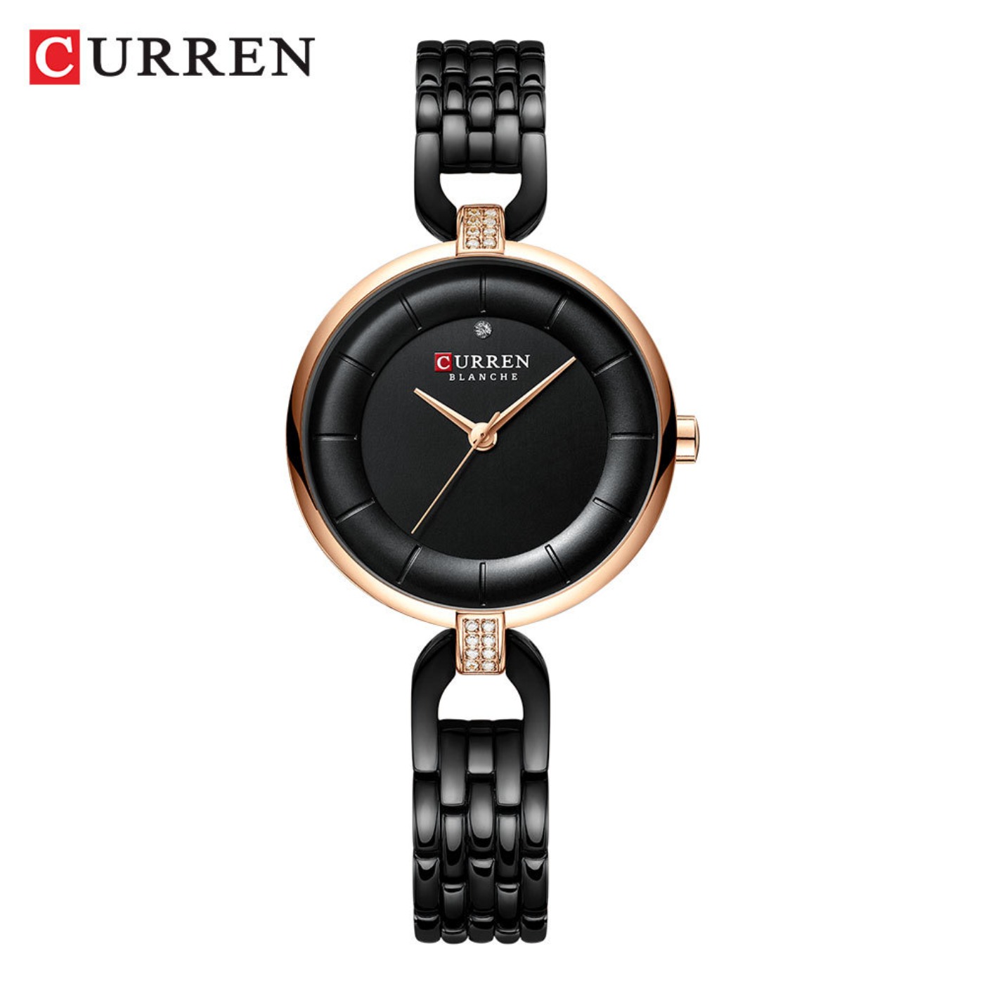 Luxury Watch Usa - Relógio Feminino CURREN de Luxo, Marca