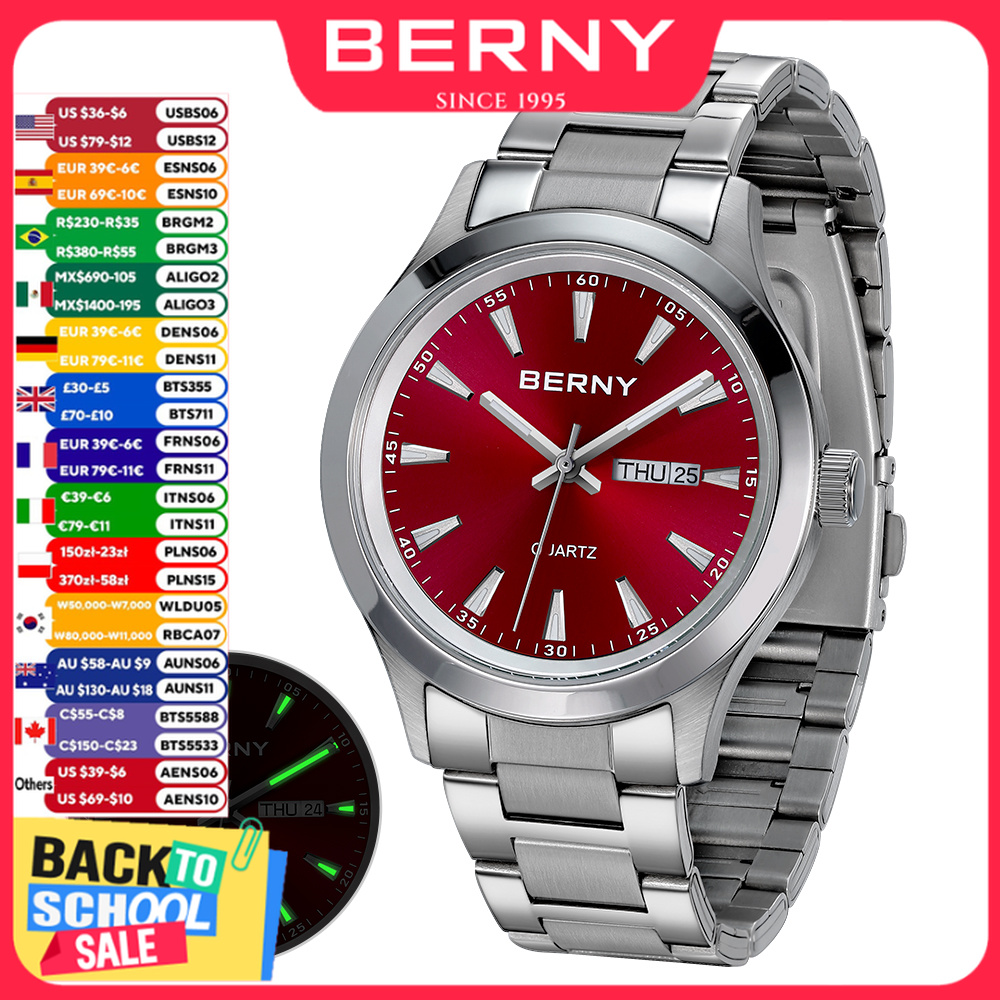 Dress Watch Ultra Thin - Relógio de quartzo ultra fino para