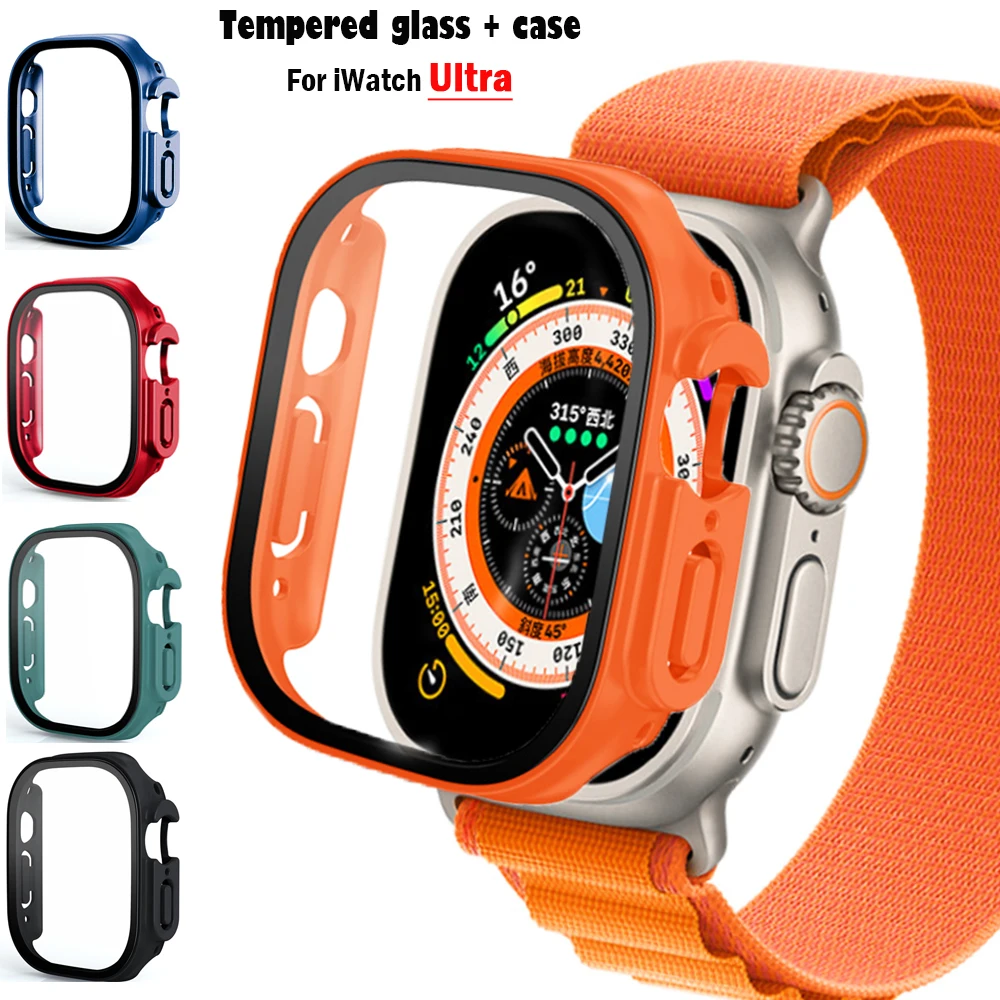 Luxury Watch Protection Film - Vidro + capa para apple watch