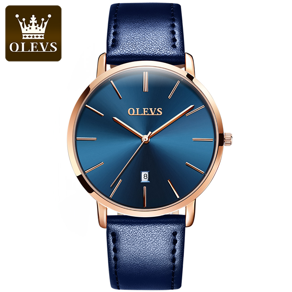 Dress Watch Ultra Thin - Original olevs relógio de quartzo para