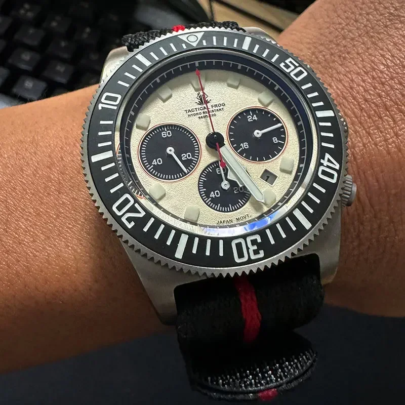 Titanium Sport Watch - Frog tático fxd titânio relógio de