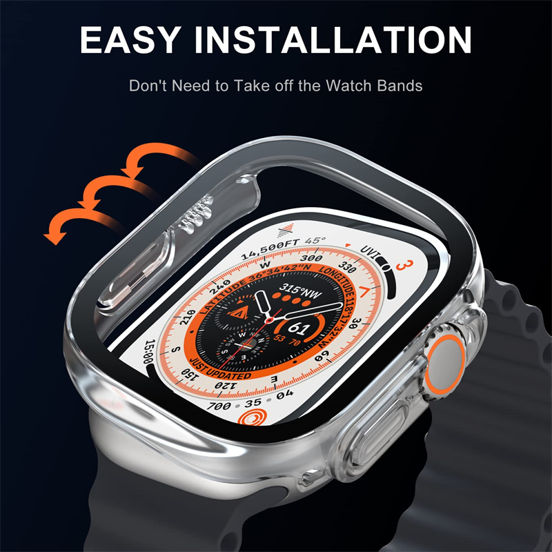 Vidro + capa para apple watch  - Luxury Watch Protection Film avaliação e preço