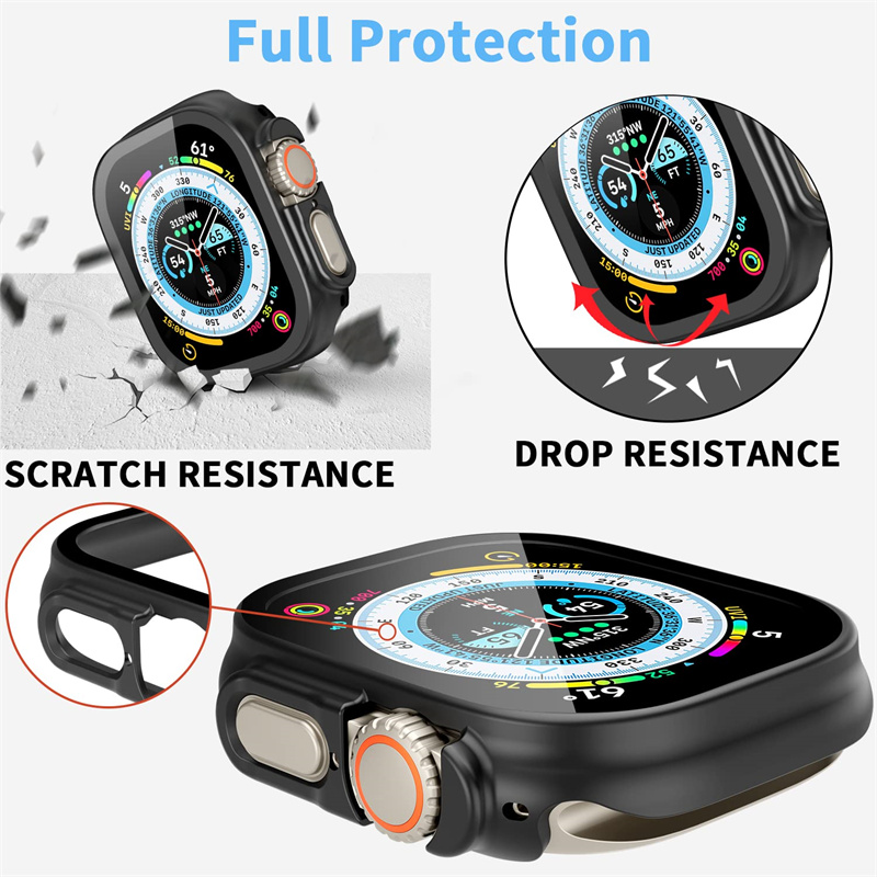 Vidro + capa para apple watch  - Luxury Watch Protection Film avaliação e preço