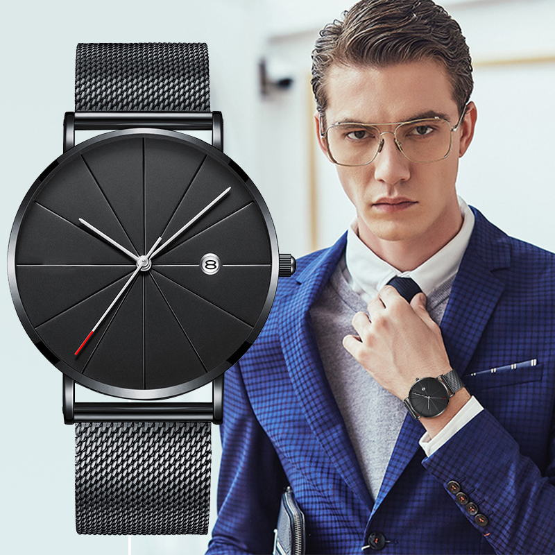 Relógio de pulso de quartzo de - Dress Watch Ultra Thin avaliação e preço