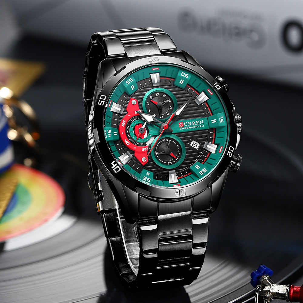 Curren-relógio de pulso mascul - Zen Luxury Watch avaliação e preço