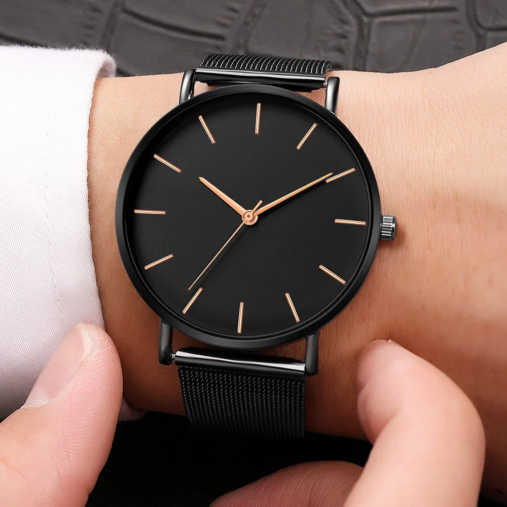 Lazer simples relógio feminino - Dress Watch Ultra Thin avaliação e preço