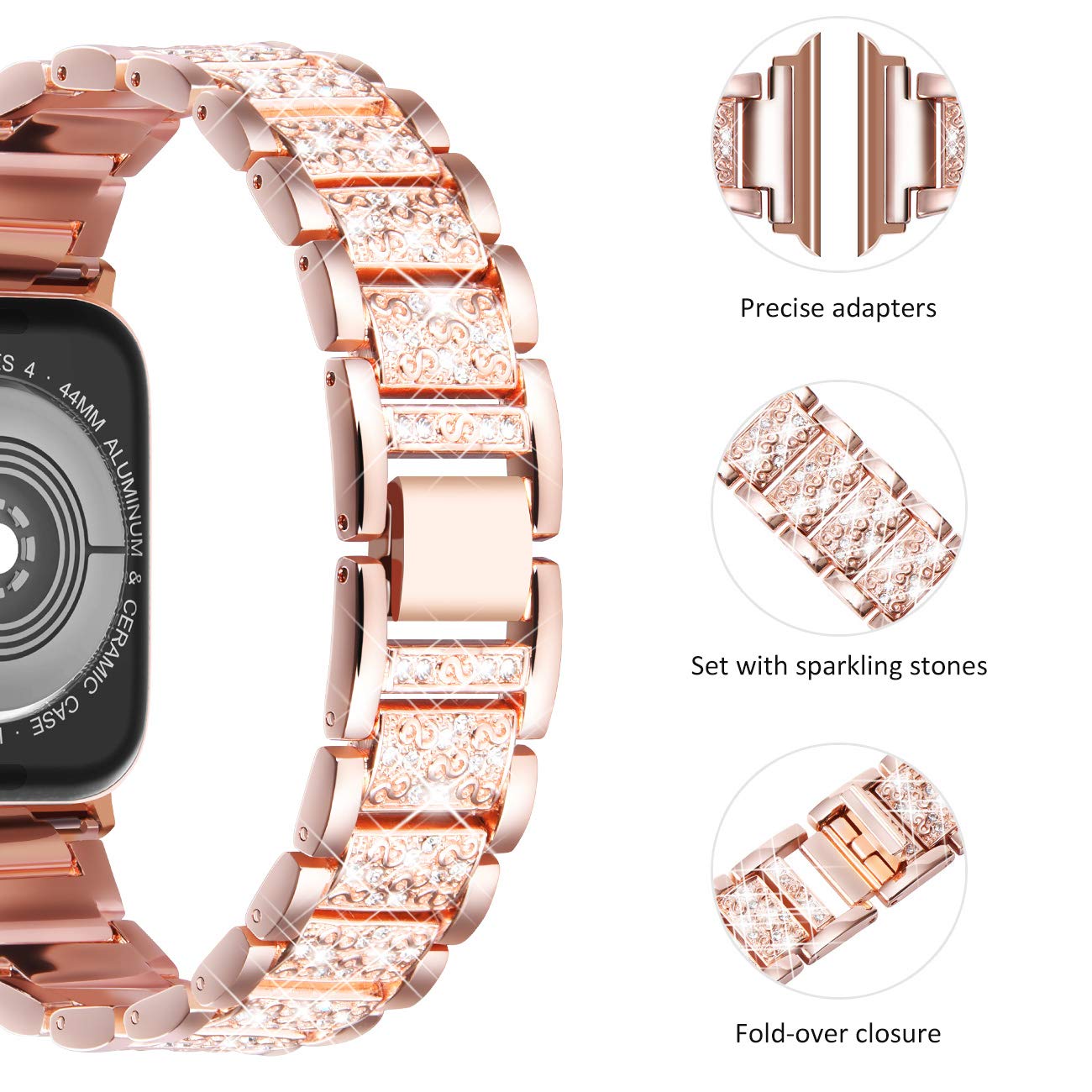 Capa + pulseira brilhante para - Luxury Watch Ap avaliação e preço