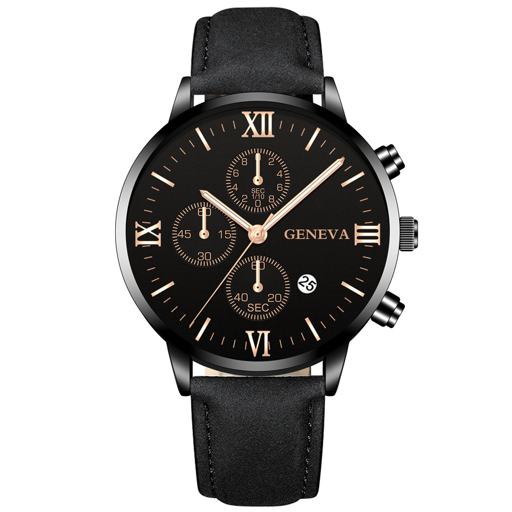 Genebra moda masculina data li - Luxury Watch Protection Film avaliação e preço