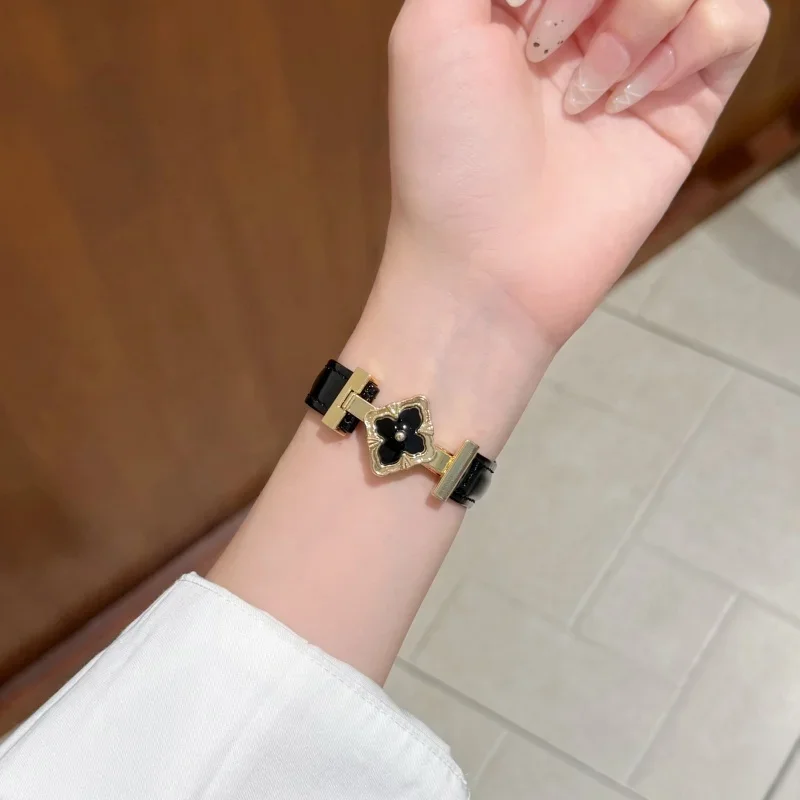 Pulseira de couro de luxo avan - Luxury Watch Apple Bands avaliação e preço