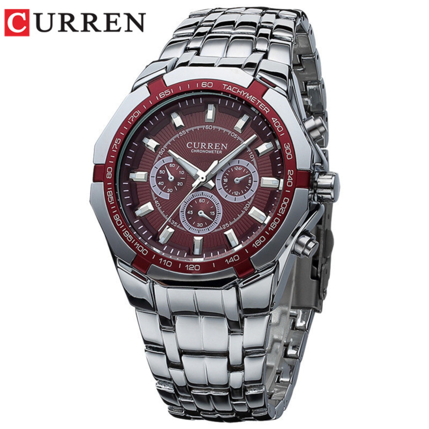 Relógio Masculino de Luxo CURR - Luxury Watch Japan avaliação e preço