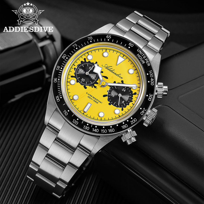 Relógios ADDIESDIVE VK64 para  - Zero Luxury Watch avaliação e preço