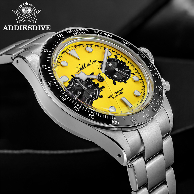 Relógios ADDIESDIVE VK64 para  - Zero Luxury Watch avaliação e preço