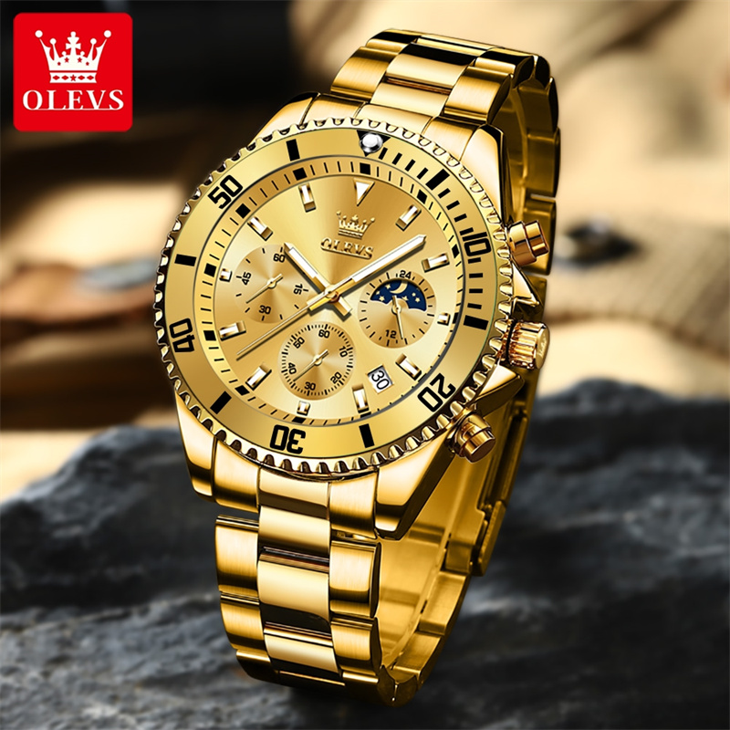 Olevs relógio masculino marca  - Zen Luxury Watch avaliação e preço