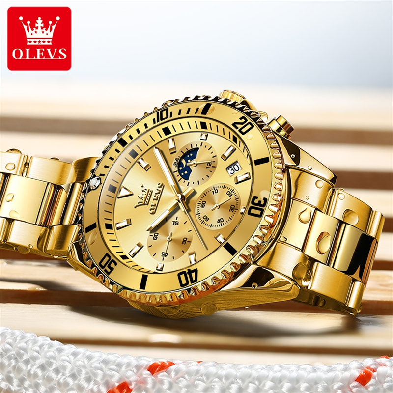 Olevs relógio masculino marca  - Zen Luxury Watch avaliação e preço