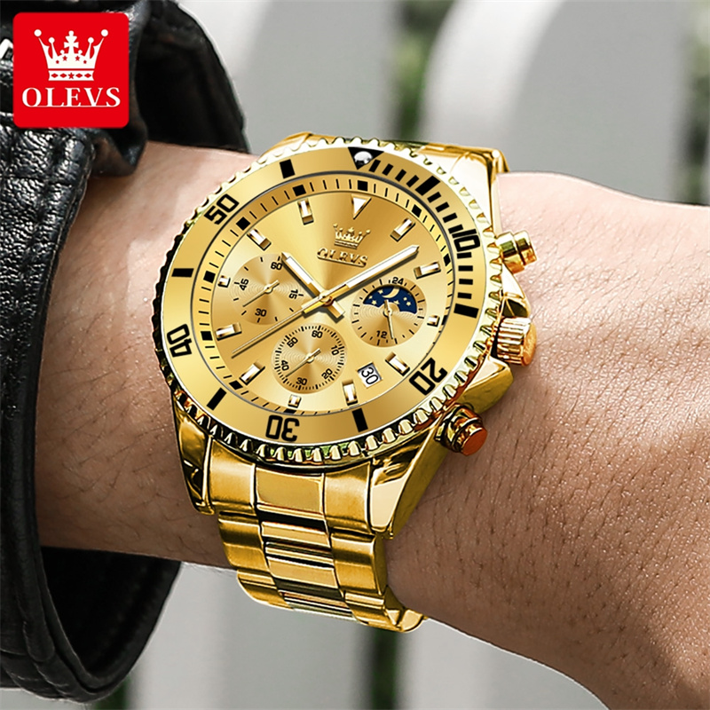 Olevs relógio masculino marca  - Zen Luxury Watch avaliação e preço