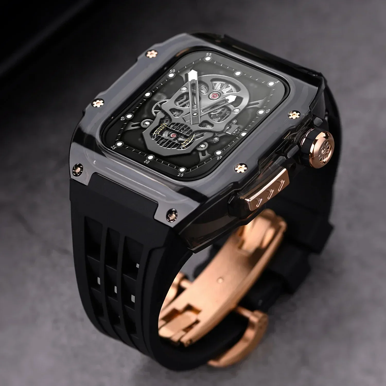 Caso Transparente para Apple W - Luxury Watch Apple Bands avaliação e preço