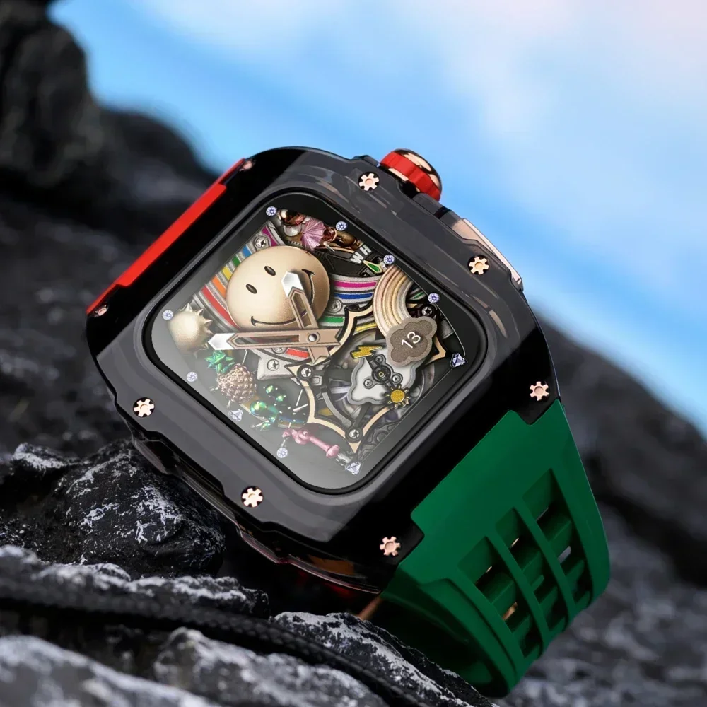 Caso Transparente para Apple W - Luxury Watch Apple Bands avaliação e preço