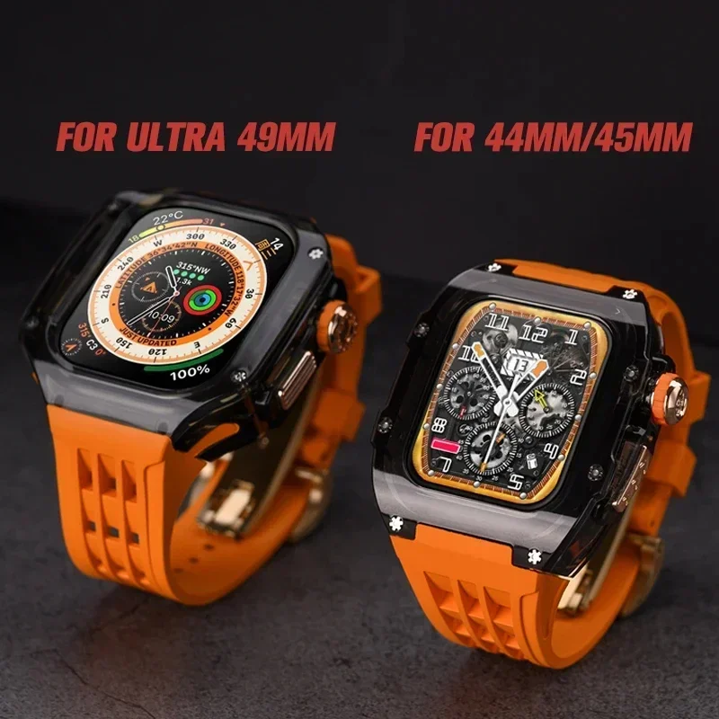Caso Transparente para Apple W - Luxury Watch Apple Bands avaliação e preço
