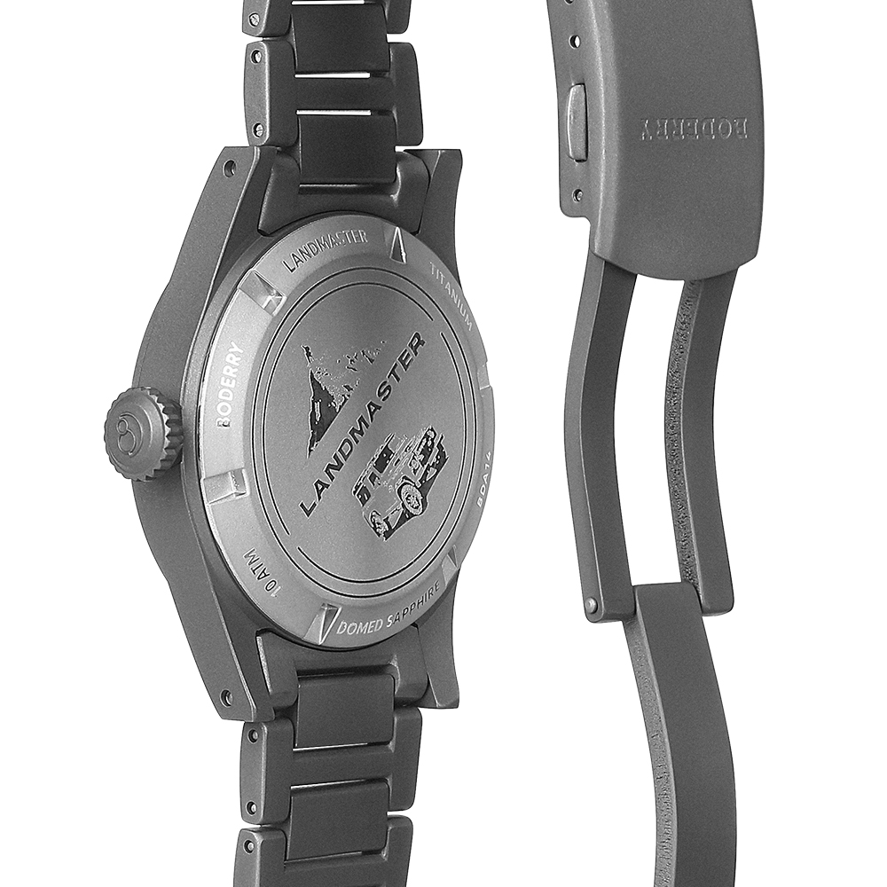 Relógio Boderry LANDMASTER Fie - Titanium Sport Watch avaliação e preço