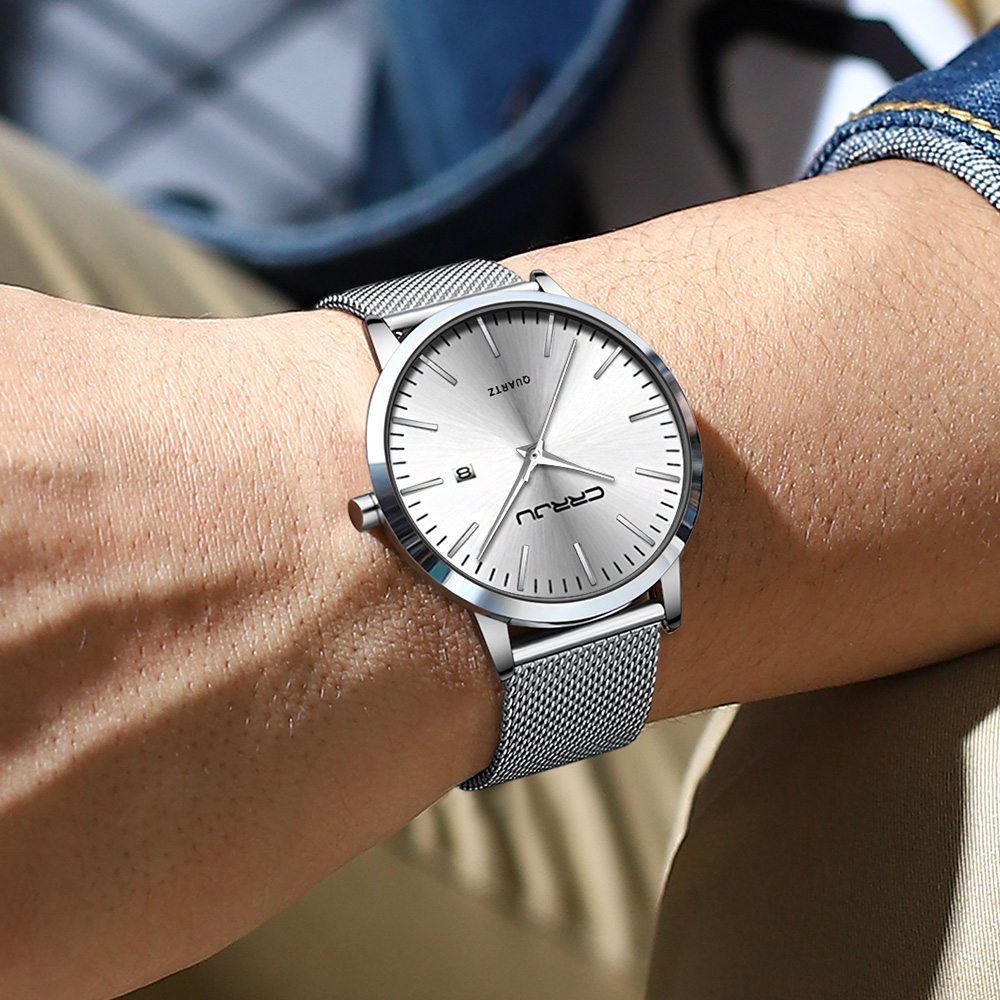 Crrju nova moda masculina reló - Zen Luxury Watch avaliação e preço