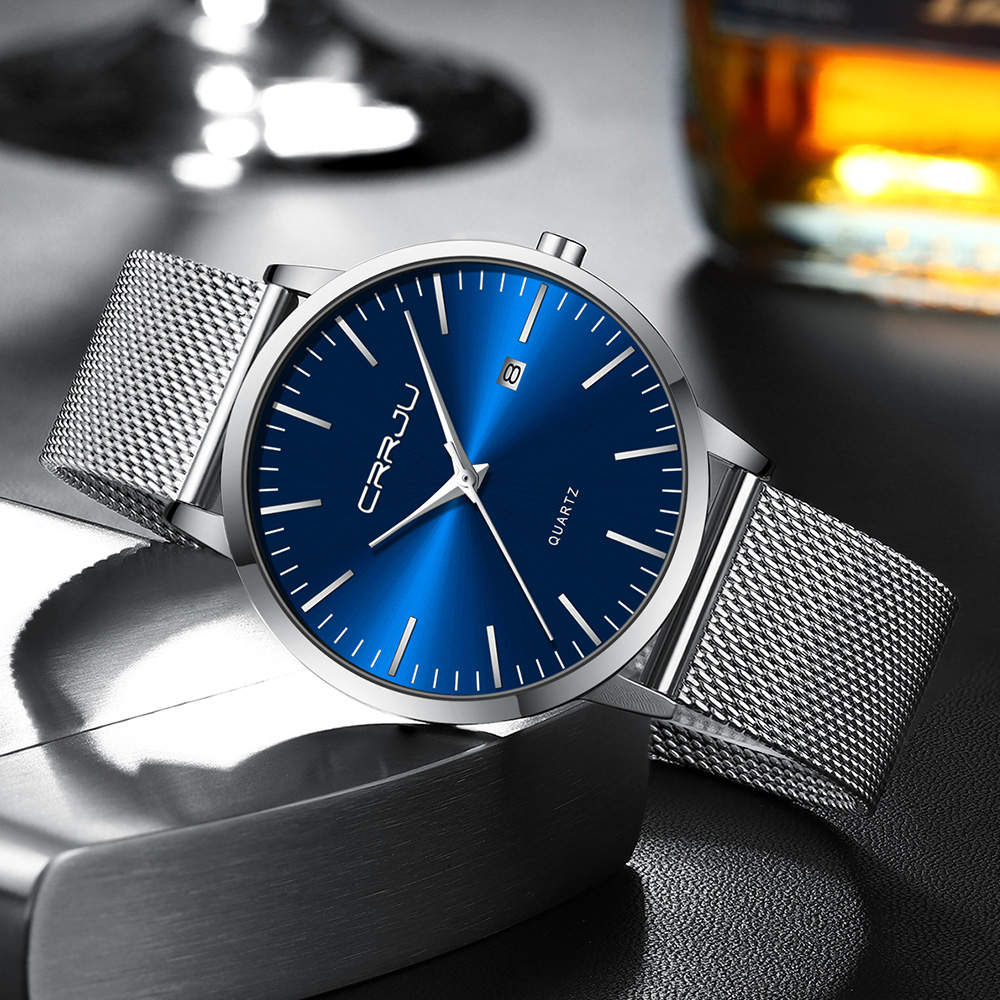 Crrju nova moda masculina reló - Zen Luxury Watch avaliação e preço