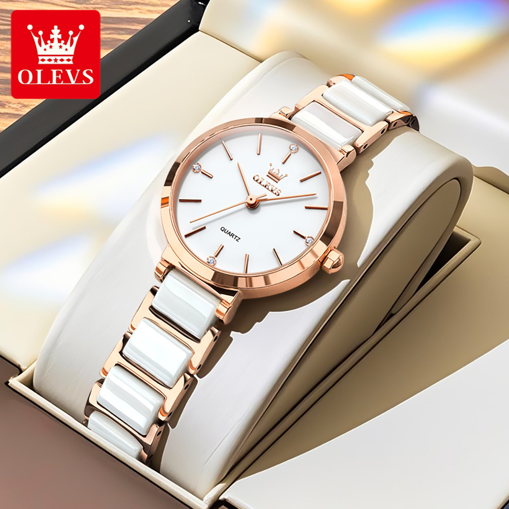 Olevs relógio feminino 5877 lu - Luxury Watch Usa avaliação e preço
