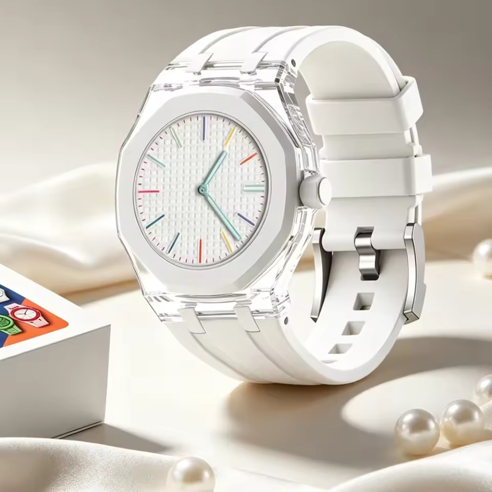 Capa Transparente + Pulseira d - Luxury Watch Ap avaliação e preço
