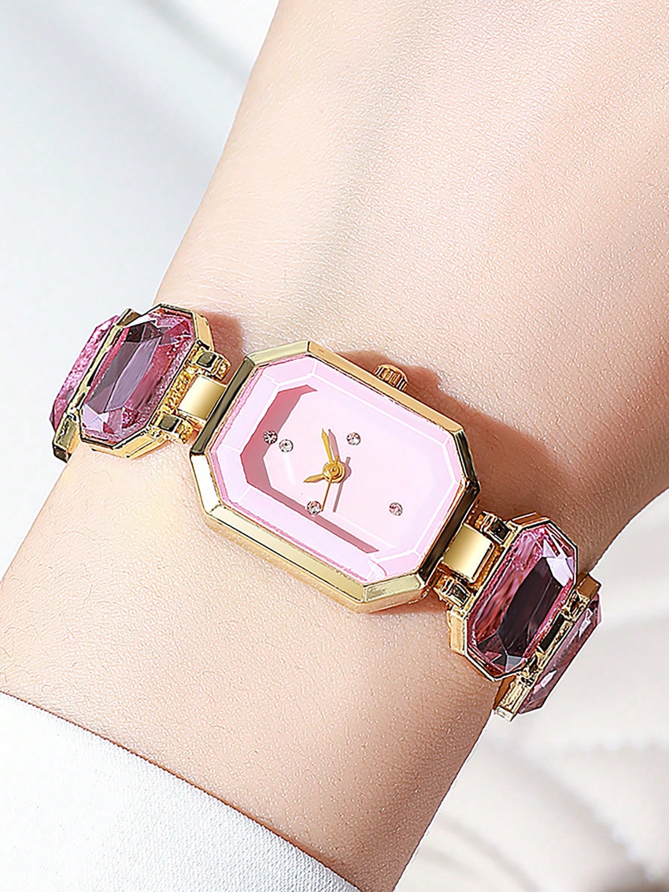 Relógio quadrado feminino de l - Luxury Watch Diamond avaliação e preço