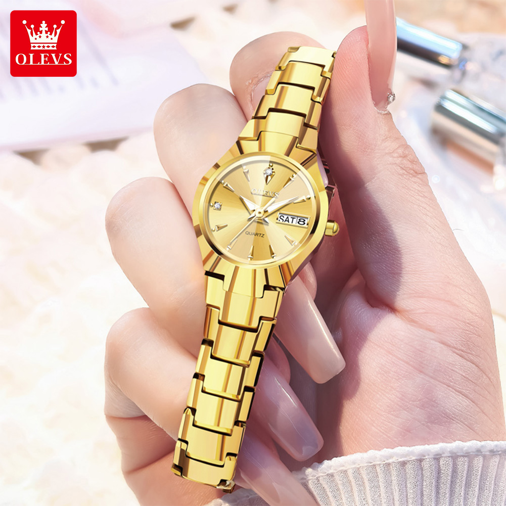 Olevs senhoras relógio 8697 lu - Luxury Watch Usa avaliação e preço