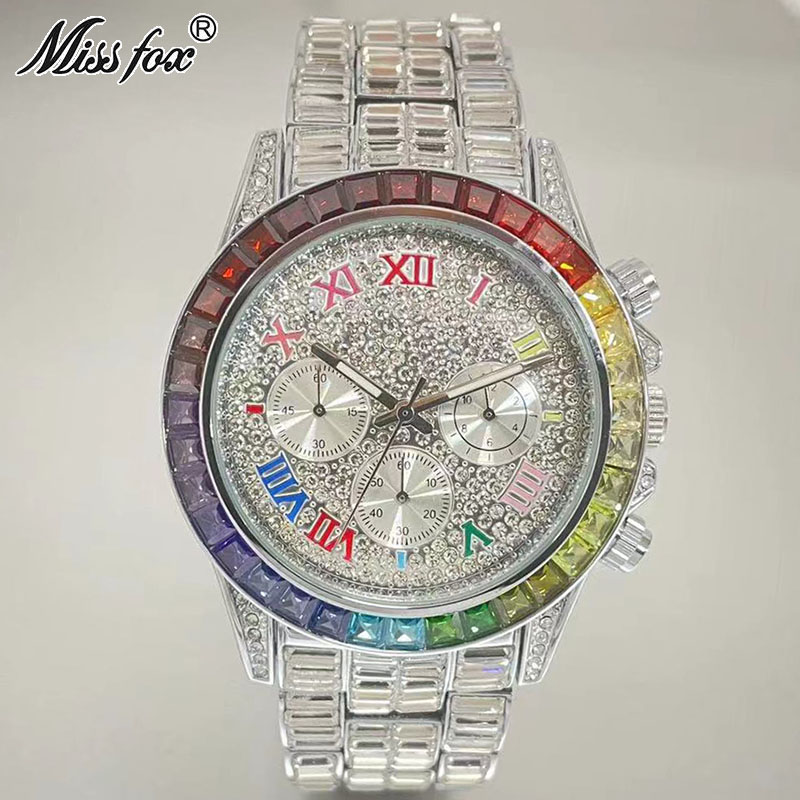 MISSFOX-Relógio gelado de luxo - Zen Luxury Watch avaliação e preço