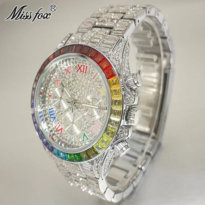 MISSFOX-Relógio gelado de luxo - Zen Luxury Watch avaliação e preço
