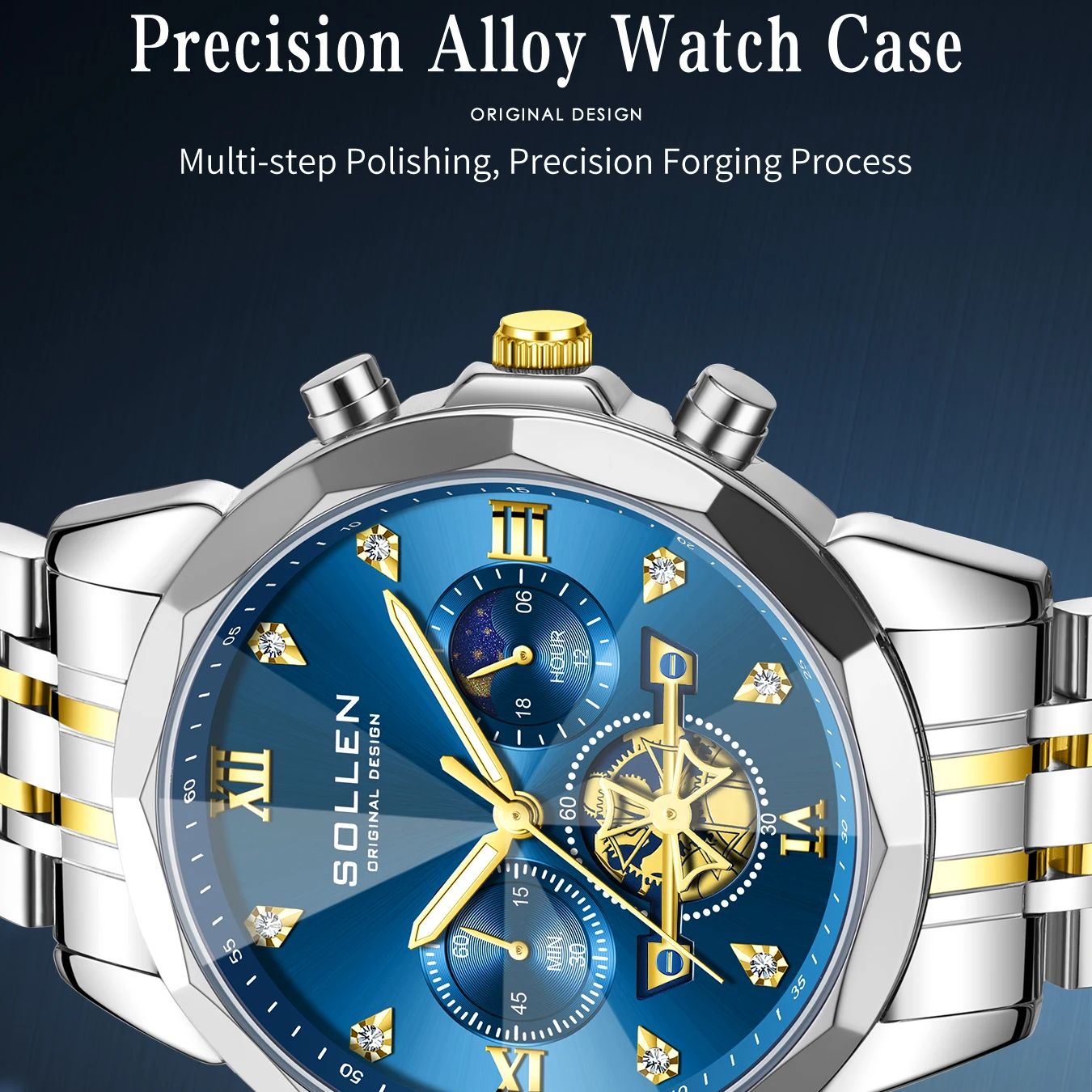 Relógio cronógrafo de fase da  - Dress Watch Ultra Thin avaliação e preço