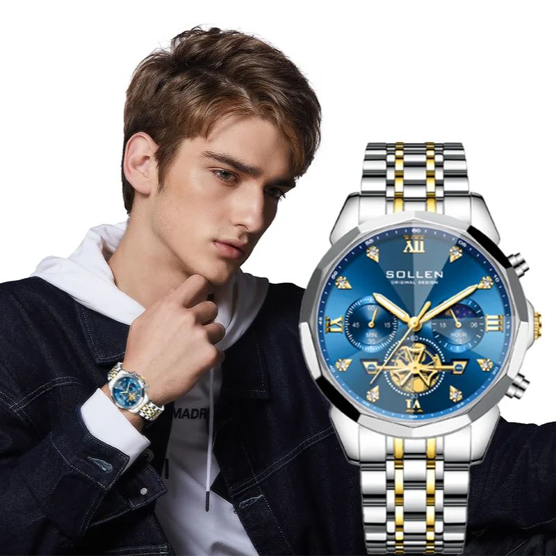 Relógio cronógrafo de fase da  - Dress Watch Ultra Thin avaliação e preço