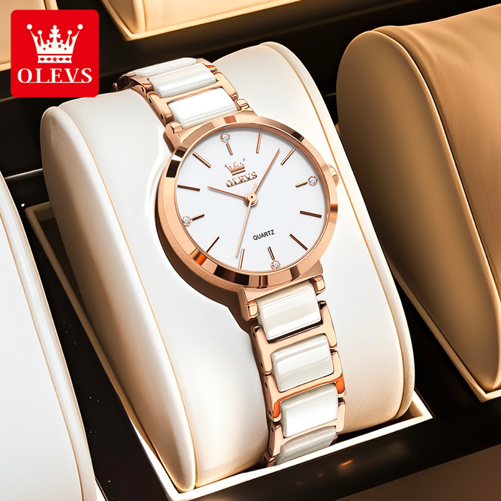 Relógios OLEVS 5877 em Promoçã - Luxury Watch Protection Film avaliação e preço