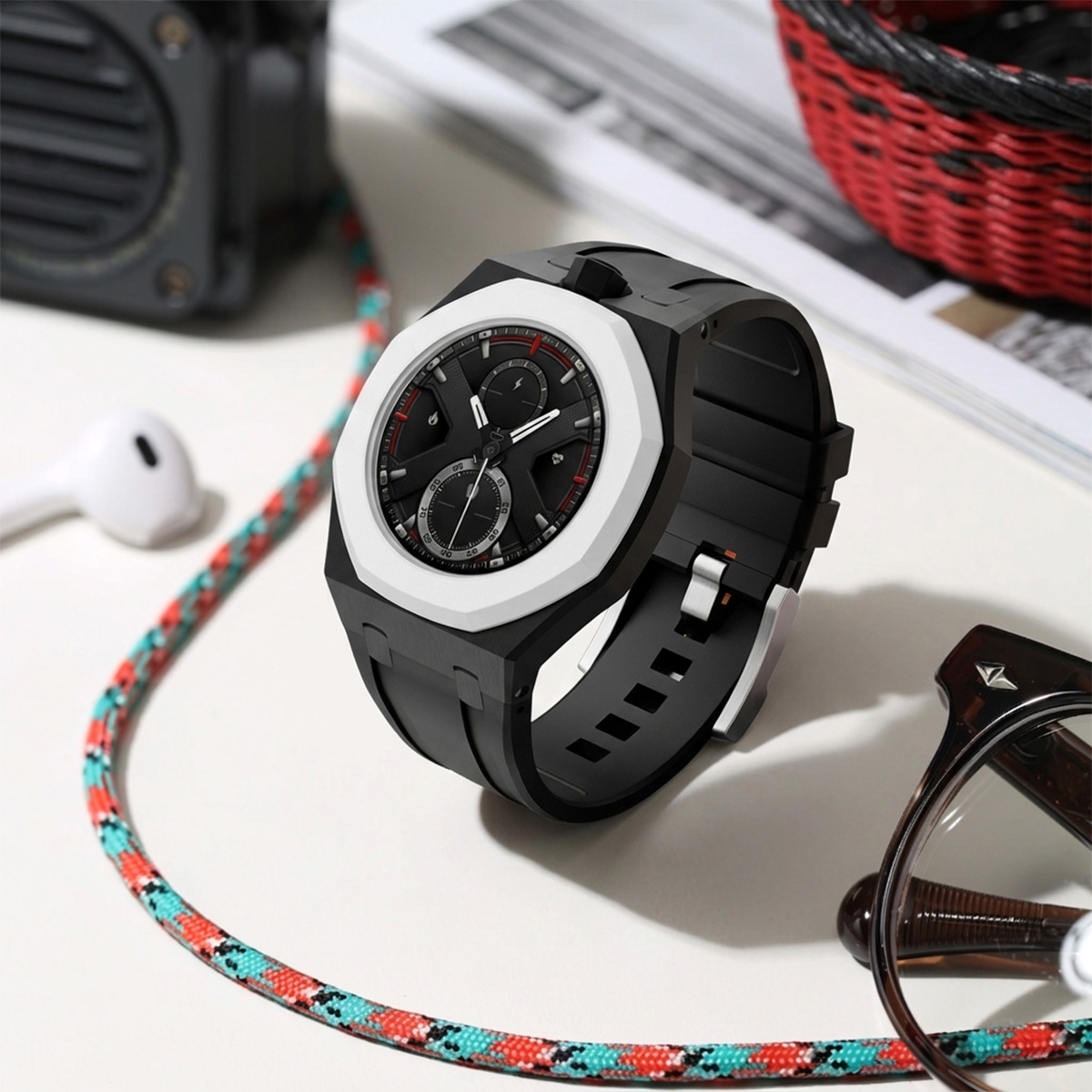 Pulseira de Borracha para Reló - Luxury Watch Ap avaliação e preço