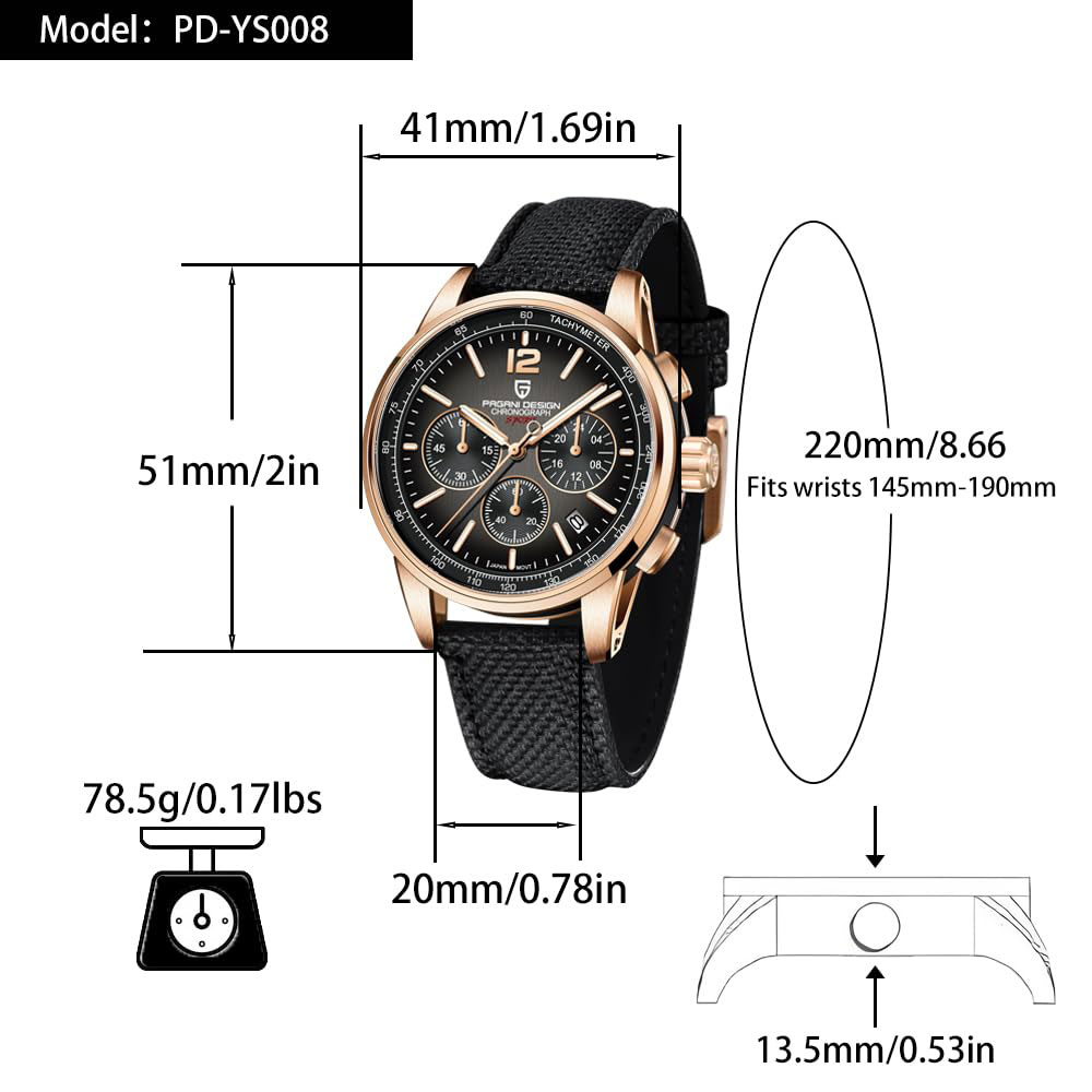 Pagani design novo relógio mas - Zen Luxury Watch avaliação e preço