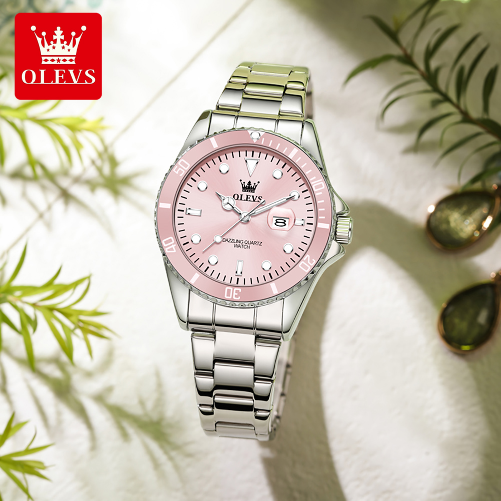 OLEVS Relógios femininos de qu - Luxury Watch Brand For Women avaliação e preço