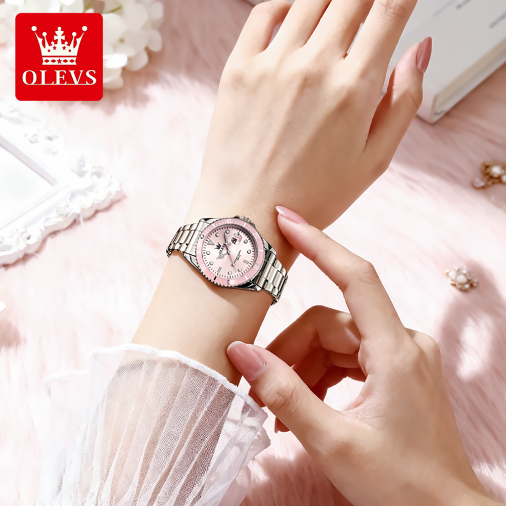 OLEVS Relógios femininos de qu - Luxury Watch Brand For Women avaliação e preço