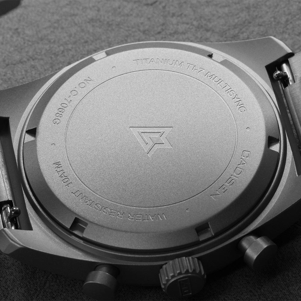 Relógio masculino CADISEN TI-7 - Titanium Sport Watch avaliação e preço