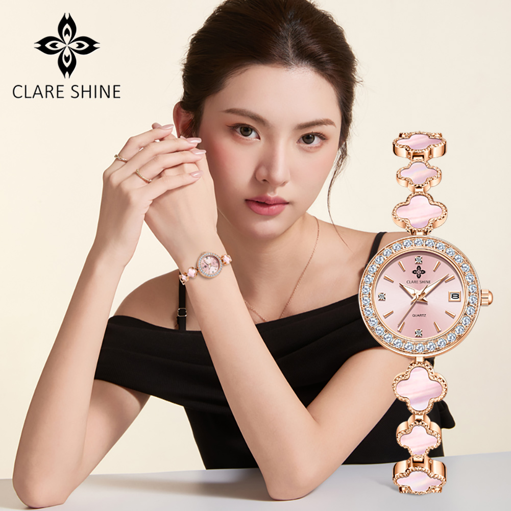 Relógio feminino CLARE SHINE 7 - Luxury Watch Diamond avaliação e preço