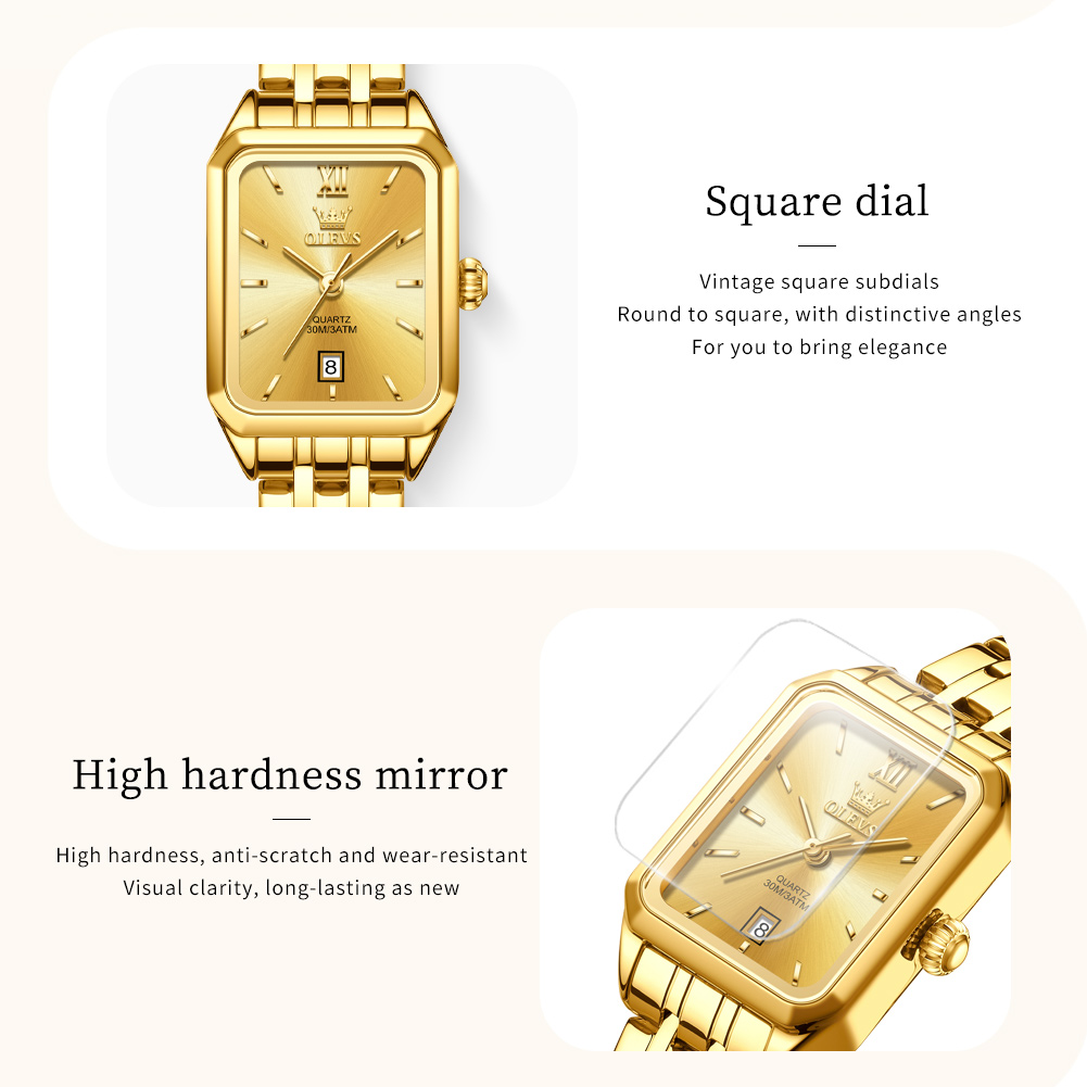 Olevs luxo marca superior reló - Luxury Watch Brand For Women avaliação e preço