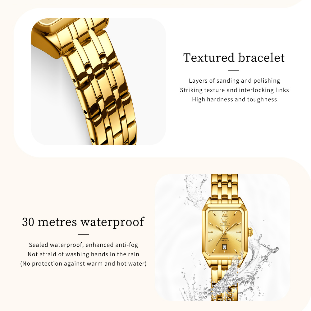 Olevs luxo marca superior reló - Luxury Watch Brand For Women avaliação e preço